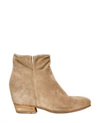 Strategia Natural Suede Low Boots