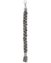 Emanuele Bicocchi | Metallic Braided Bracelet for Men | Lyst