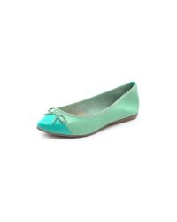 steve madden cap toe flats