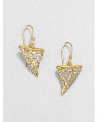 Alexis Bittar | Metallic Thorn Earringsgold | Lyst