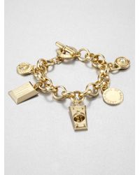 Marc By Marc Jacobs | Metallic Charm Bracelet | Lyst