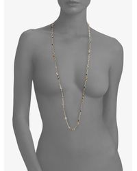 Marco Bicego | Metallic 18k Gold Multi-color Sapphire Station Necklace/long | Lyst