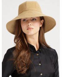 Eric Javits | Natural Microfiber Rain Hat | Lyst