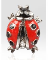 Jay Strongwater | Multicolor Ladybug Tack Pin | Lyst