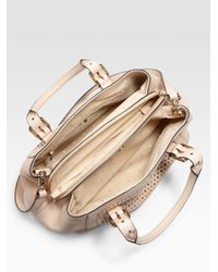 kate spade new york | Natural Mercer Isle Sloan Diecut Satchel | Lyst