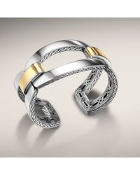John Hardy | Metallic Link Cuff | Lyst