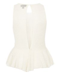 topshop white tops