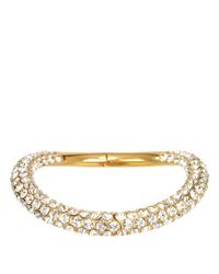 Alexander McQueen | Natural Crystal Embellished Tube Necklace | Lyst