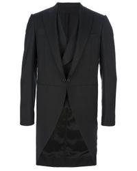 Lanvin | Black Three Piece Morning Suit for Men | Lyst
