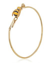 Delfina Delettrez | Metallic Grandma Bee Bracelet | Lyst