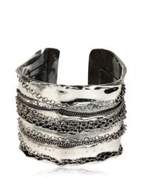 Emanuele Bicocchi | Metallic Chain Cuff Bracelet | Lyst