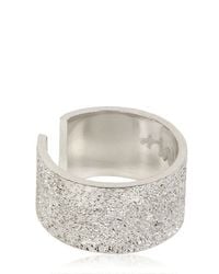 Maria Francesca Pepe | Metallic Midi Pinky Ring | Lyst