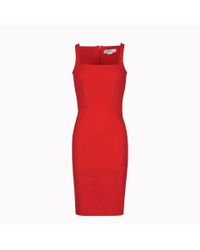 Stella McCartney | Red Knee Length | Lyst