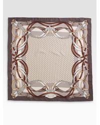 Gucci | Brown Kramer Silk Foulard | Lyst