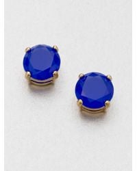 kate spade new york | Metallic Gumdrop Stud Earrings | Lyst
