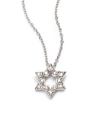 KC Designs | Metallic Diamond Star Of David Pendant Necklace | Lyst