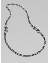Stephen Webster | Metallic Garnet-accented Sterling Silver Necklace | Lyst