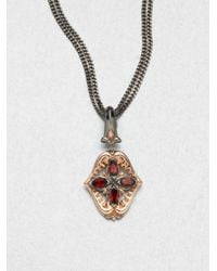 Stephen Webster | Gray Two Tone Shark Jaw Filigree Necklace | Lyst