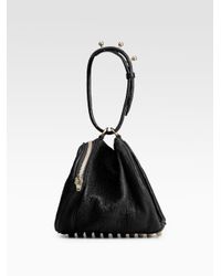 Alexander Wang | Black Angela Leather Mini Bag | Lyst