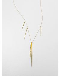 Alexis Bittar | Metallic Spear Necklace | Lyst