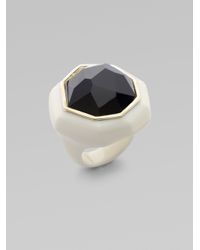Ippolita | Black Onyx Sterling Silver Resin Ring | Lyst