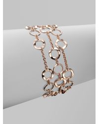 Ippolita | Metallic 18k Gold Circle Link Bracelet | Lyst