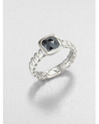 John Hardy | Metallic Hematite and Sterling Silver Ring | Lyst