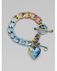 Juicy Couture | Multicolor Starter Charm Braceletiridescent | Lyst