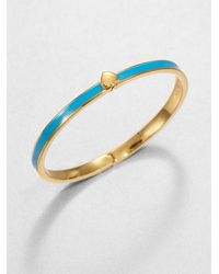 kate spade new york | Blue Slim Spade Bracelet | Lyst
