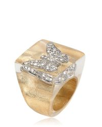 Nicholas King | Metallic Gold Butterfly Ring | Lyst