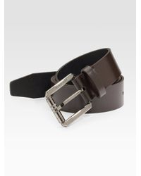 Burberry | Brown Lawford Leather Belt for Men | Lyst