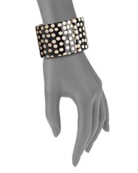 Pono | Black Half Pipe Cuff | Lyst