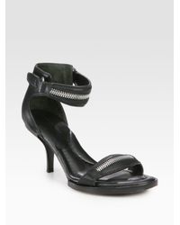 Alexander Wang | Black Sandal Heels | Lyst