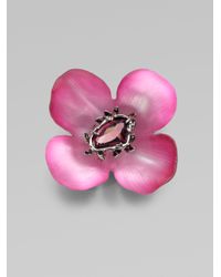 Alexis Bittar | Pink Primrose Pin | Lyst