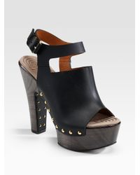 Givenchy | Black Connie Clogs | Lyst