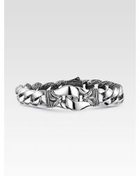 Scott Kay | Metallic Silver Guardian Bracelet | Lyst