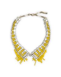 Club Monaco | Yellow Rada Collar | Lyst