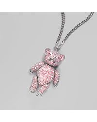 Dior | Metallic Teddy Bear Necklace | Lyst