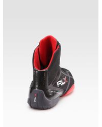 RLX Ralph Lauren | Black Mid-top Driver Sneakers for Men | Lyst