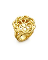 Slane | Metallic Aura Fenestra Cutout Ring | Lyst