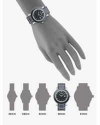 Fendi | Black Diamond, Ceramic & Stainless Steel Bracelet Watch | Lyst