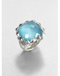 Stephen Webster | Blue Quartz & Sterling Silver Ring | Lyst