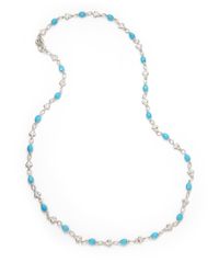 Slane | Blue Turquoise Bee Necklace | Lyst