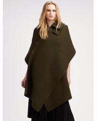 Junya Watanabe | Green Hooded Shawl | Lyst