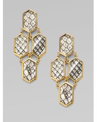 Kara Ross | Multicolor Python Earrings | Lyst