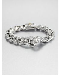 Scott Kay | Metallic Silver Guardian Bracelet | Lyst