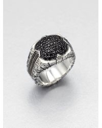 Stephen Webster | Metallic Sterling Silver Sapphire Ring for Men | Lyst