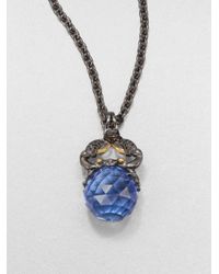 Stephen Webster | Blue Cancer Astro Crystal Ball Pendant Necklace | Lyst