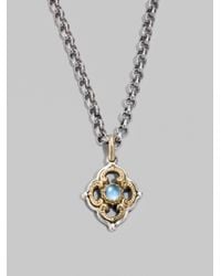 Konstantino | Metallic Blue Topaz Enhancer | Lyst