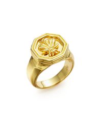 Slane | Metallic Aura Octagon Bee Ring | Lyst